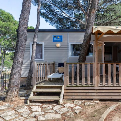 Mobile home 6 persons - Mobile-home | Premium Azure | 3 Bedrooms | 6 Pers. | Raised terrace | Air conditioning