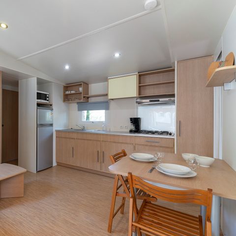 Mobile home 6 persons - Mobile-home | Premium Azure | 3 Bedrooms | 6 Pers. | Raised terrace | Air conditioning