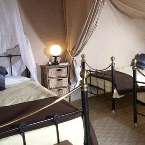 Tent 5 persons - Safari Tent | Safari Tent | 2 Bedrooms | 4/5 People | Single Terrace
