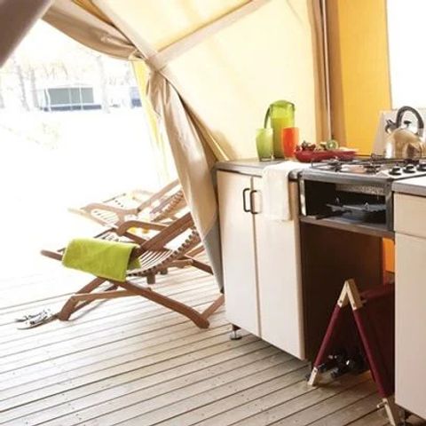 Tent 5 persons - Safari Tent | Safari Tent | 2 Bedrooms | 4/5 People | Single Terrace