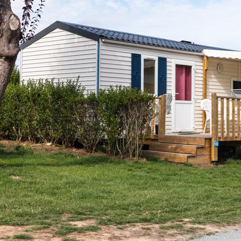 Mobile home 4 persons - Classic | 2 Bedrooms | 4 Pers. | Raised terrace | Air-con.