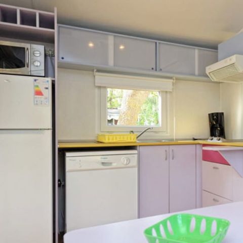 Mobile home 6 persons - Classic | 2 Bedrooms | 4/6 Pers. | Uncovered raised terrace