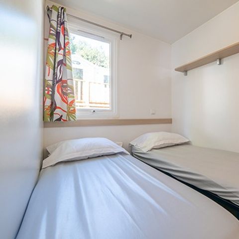Mobile home 4 persons - Mobile-home | Comfort | 2 Bedrooms | 4 Pers. | Raised terrace