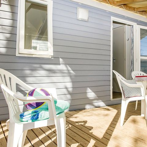 Mobile home 6 persons - Mobile-home | Comfort XL | 2 Bedrooms | 4/6 Pers. | Raised terrace