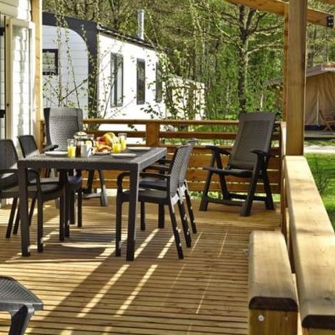 Mobile home 8 persons - Mobile-home | Premium | 3 Bedrooms | 6/8 Pers. | Raised terrace
