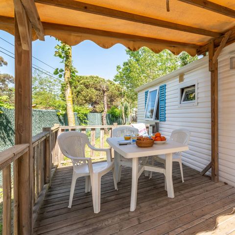 Mobile home 8 persons - Classic | 3 Bedrooms | 6/8 Pers. | Raised terrace