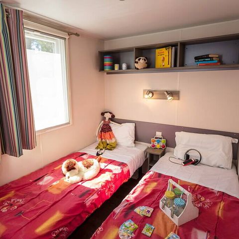 Mobile home 6 persons - Comfort | 2 Bedrooms | 4/6 Pers. | Raised terrace