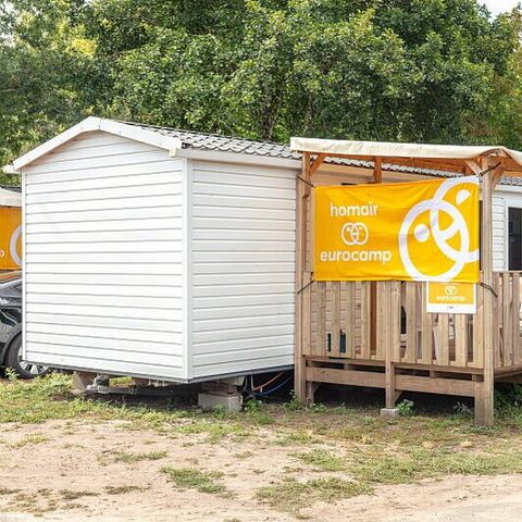 Mobile home 6 persons - Comfort | 2 Bedrooms | 4/6 Pers. | Raised terrace