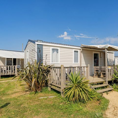 Mobile home 5 persons - Comfort | 2 Bedrooms | 5 Pers | Raised terrace