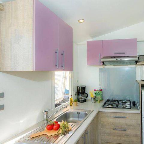 Mobile home 6 persons - Comfort | 3 Bedrooms | 6 Pers | Lounge Terrace | 1 Bathroom