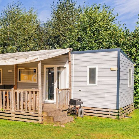 Mobile home 6 persons - Mobile-home | Comfort | 3 Bedrooms | 6 Pers. | Terrace Lounge | Clim.