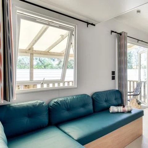 MOBILE HOME 6 people - Mobil-home | Classic XL | 3 Bedrooms | 6 Pers. | Raised terrace | Air-con.