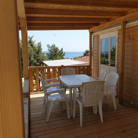 MOBILE HOME 6 people - Mobil-home | Classic | 3 Bedrooms | 6 Pers. | Raised terrace | Air-con.