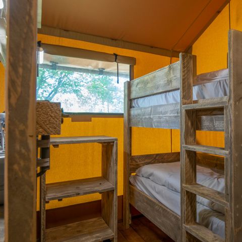 CANVAS AND WOOD TENT 6 people