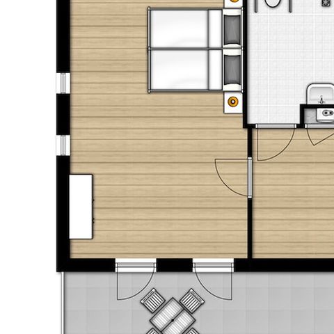 BUNGALOW 4 people - Disabled Harbour Apartment