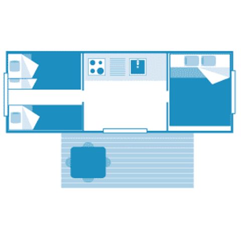 MOBILE HOME 5 people - Tent Kenya 5p 2ch ** (in French)