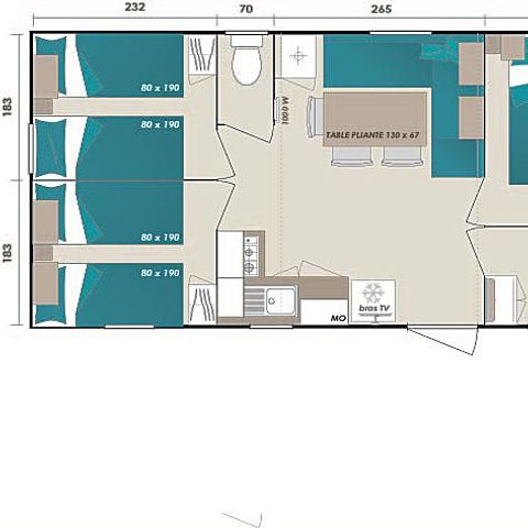 LODGE 6 people - Lodge Premium