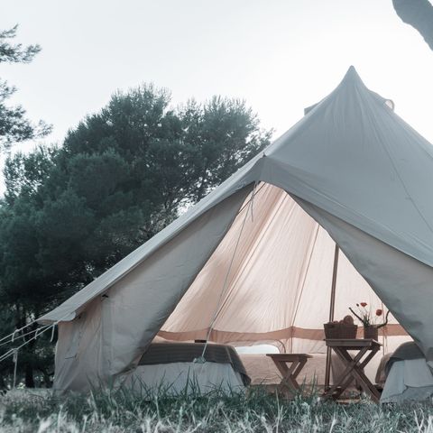 CANVAS AND WOOD TENT 2 people - Glamping