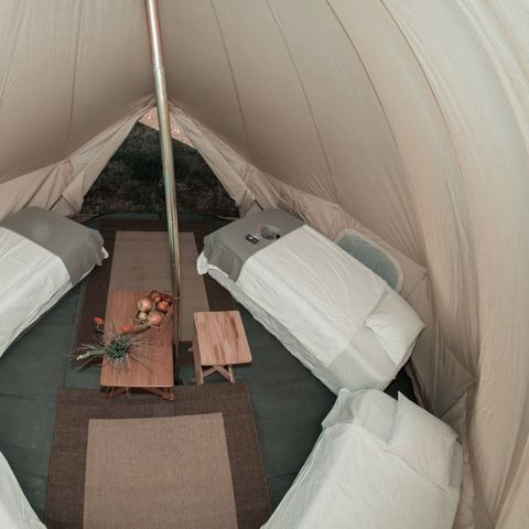CANVAS AND WOOD TENT 2 people - Glamping