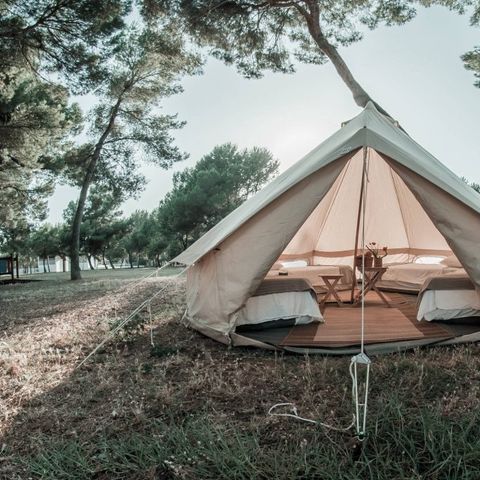 CANVAS AND WOOD TENT 2 people - Glamping