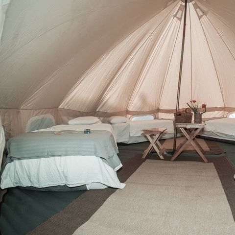 CANVAS AND WOOD TENT 4 people - Glamping 4 persons