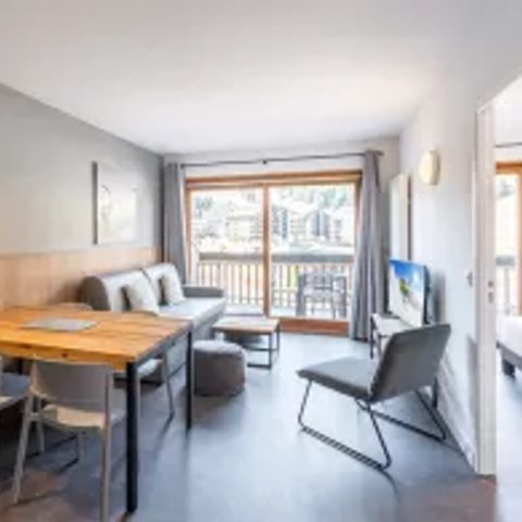 Apartment 4 persons - 2-room flat for 4 persons with terrace or balcony