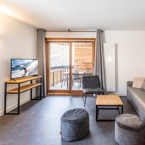 Apartment 6 persons - Superior 2-room flat with sleeping area sleeps 6