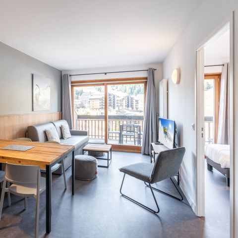Apartment 4 persons - 2-room flat for 4 persons with terrace or balcony
