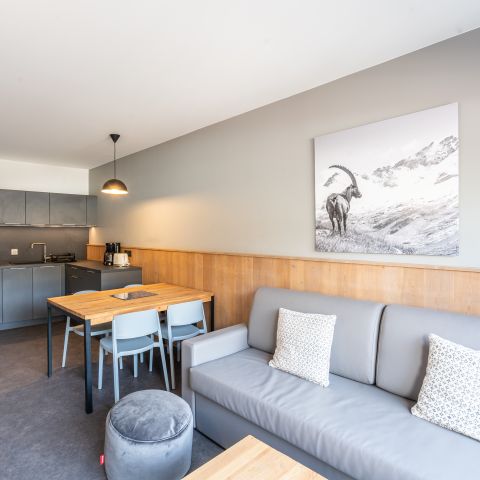 Apartment 4 persons - 2-room flat for 4 persons with terrace or balcony