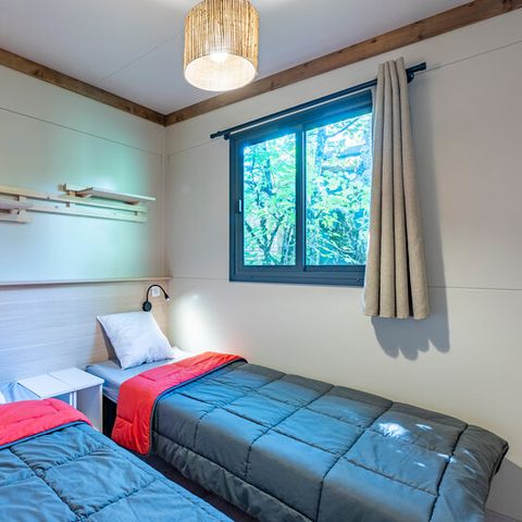 MOBILE HOME 6 people - Comfort+ Cottage: 3 Bedrooms, Sleeps 6, Lake View