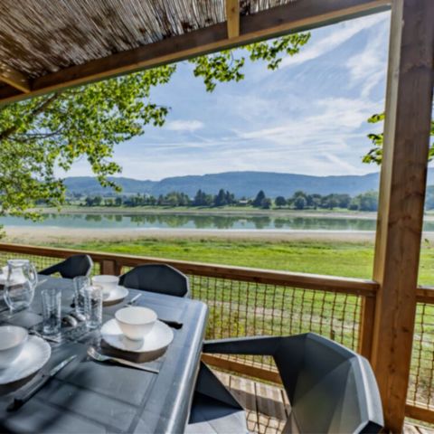 MOBILE HOME 6 people - Comfort+ Cottage: 3 Bedrooms, Sleeps 6, Lake View