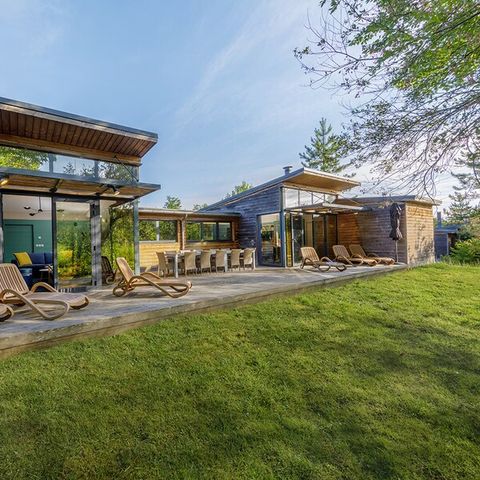 UNUSUAL ACCOMMODATION 12 people - VIP Wood Cottage for 12 people CH870