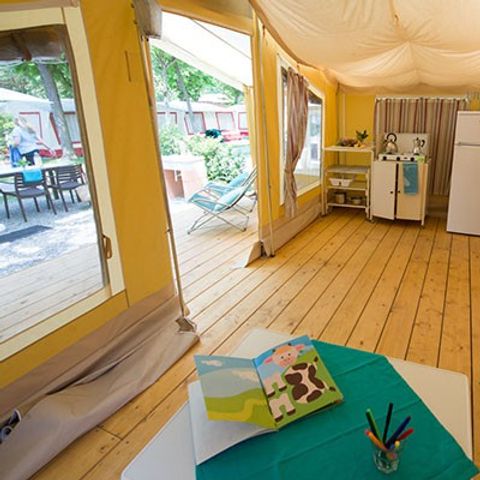 CANVAS BUNGALOW 5 people - Canvas bungalow | 2 Bedrooms | 5 People | Without bathroom