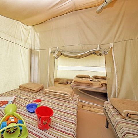 CANVAS BUNGALOW 5 people - Canvas bungalow | 2 Bedrooms | 5 People | Without bathroom