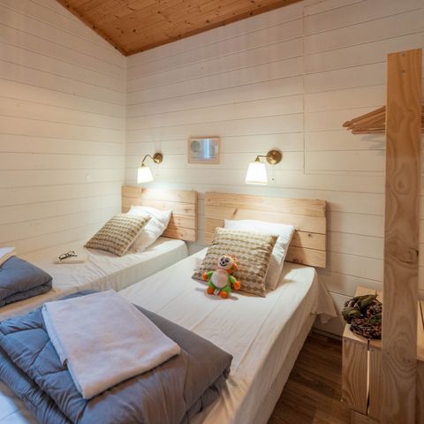 Chalet 6 persons - Prestige - 2 Bedrooms - 1SDB - 36m² - 2.5 acres