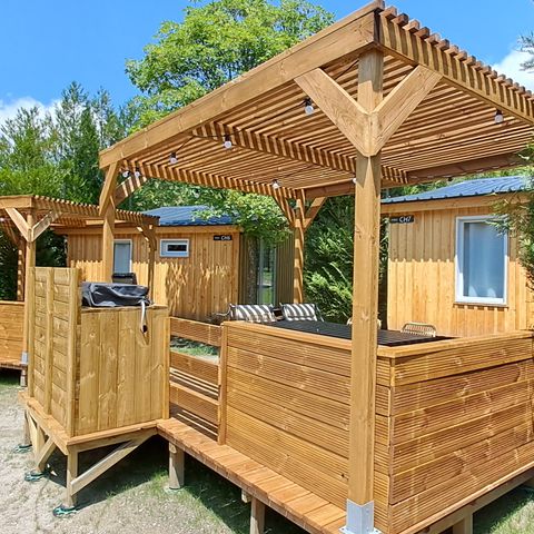 Chalet 6 persons - Prestige - 2 Bedrooms - 1SDB - 36m² - 2.5 acres
