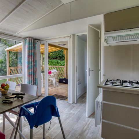 Mobile home 5 persons - Prestige 32m² 2 bedrooms - air conditioning