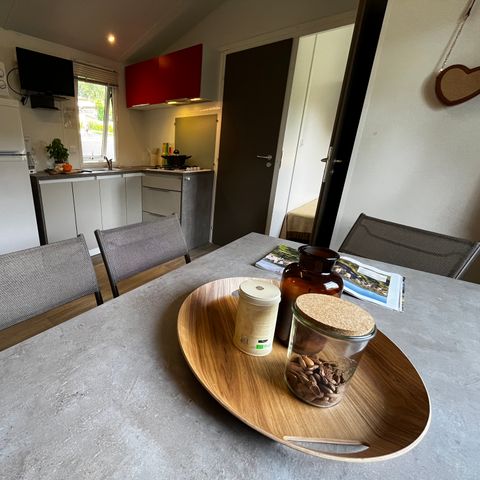 Mobile home 6 persons - Prestige 32m² 3 bedrooms - air-conditioned