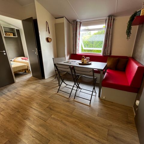 Mobile home 6 persons - Prestige 32m² 3 bedrooms - air-conditioned