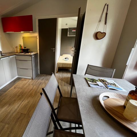Mobile home 6 persons - Prestige 32m² 3 bedrooms - air-conditioned