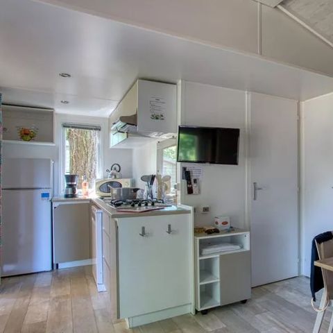 Mobile home 5 persons - Prestige Plus 32m² 2 bedrooms - air-conditioned
