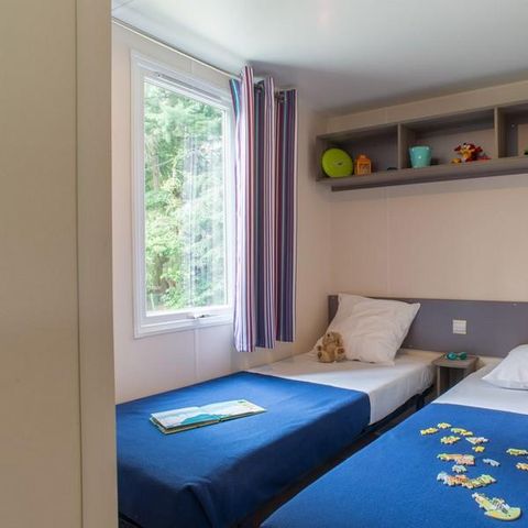 Mobile home 6 persons - Comfort mobile home 32m² 3 bedrooms - air-conditioned
