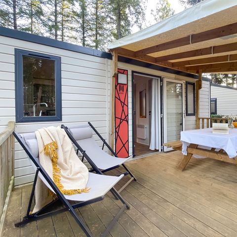 Mobile home 6 persons - Prestige Plus 28m² 3 bedrooms - air-conditioned