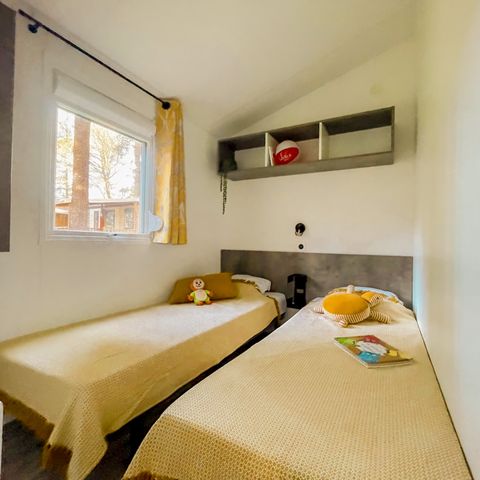 Mobile home 6 persons - Prestige Plus 28m² 3 bedrooms - air-conditioned