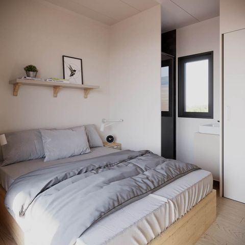 MOBILE HOME 6 people - ROOMS SUITES - TV