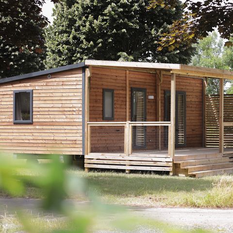 MOBILE HOME 4 people - Nest29 30.8 m²- 2 bedrooms + Covered terrace + TV