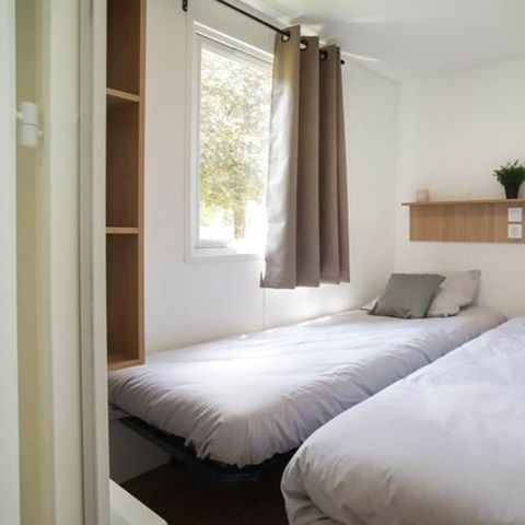 MOBILE HOME 4 people - Nest29 30.8 m²- 2 bedrooms + Covered terrace + TV