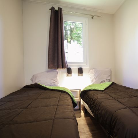 LODGE 4 people - Lodge Family 34.02 m² - 2 bedrooms + Terrace + TV