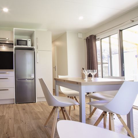 LODGE 4 people - Lodge Family 34.02 m² - 2 bedrooms + Terrace + TV