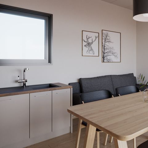 LODGE 4 people - Lodge Serenity 33.9 m² - 2 bedrooms + 2 bathrooms + Terrace + TV